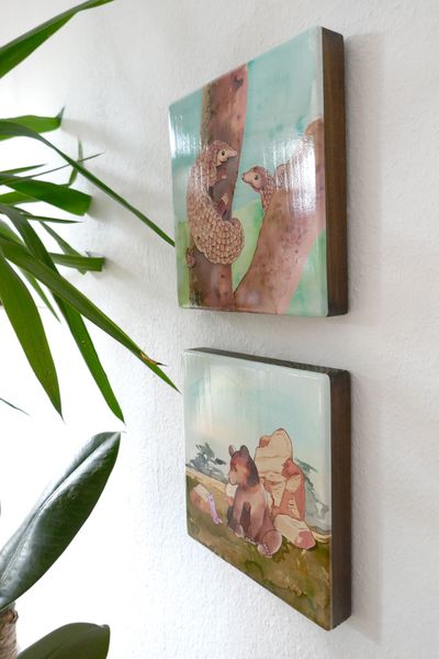Laque prints — Art by Margreet Rijlaarsdam