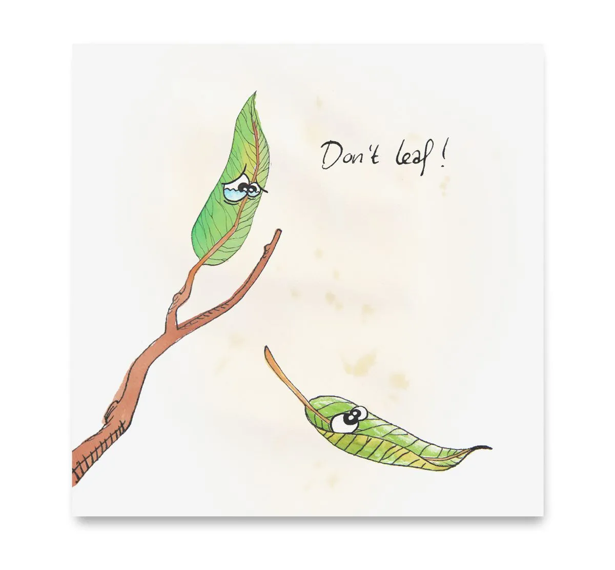 Don't leaf — Art by Margreet Rijlaarsdam