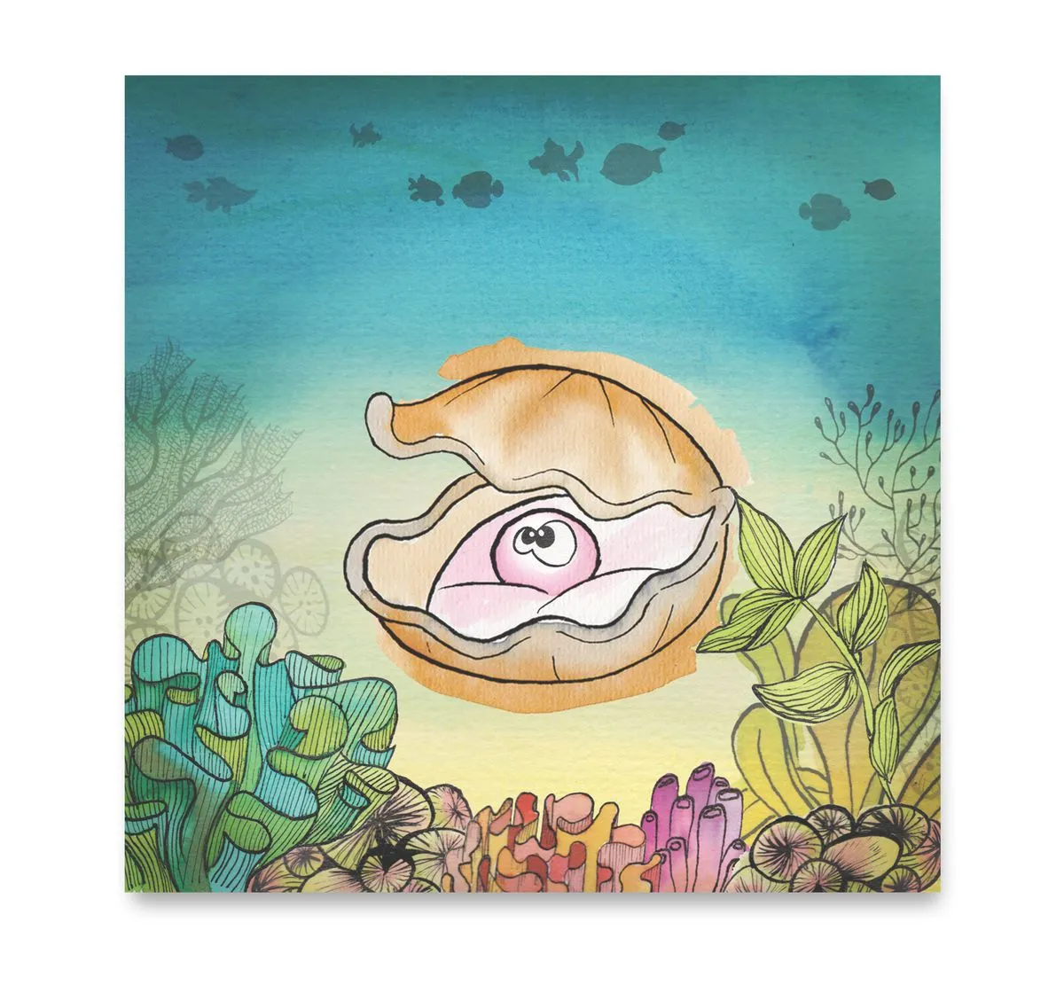 Oyster — Art by Margreet Rijlaarsdam