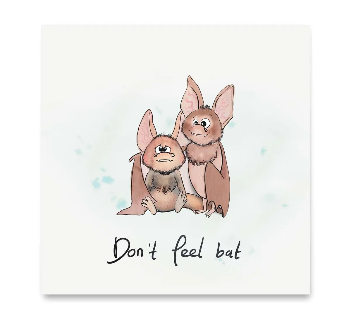 Don't feel bat — Art by Margreet Rijlaarsdam