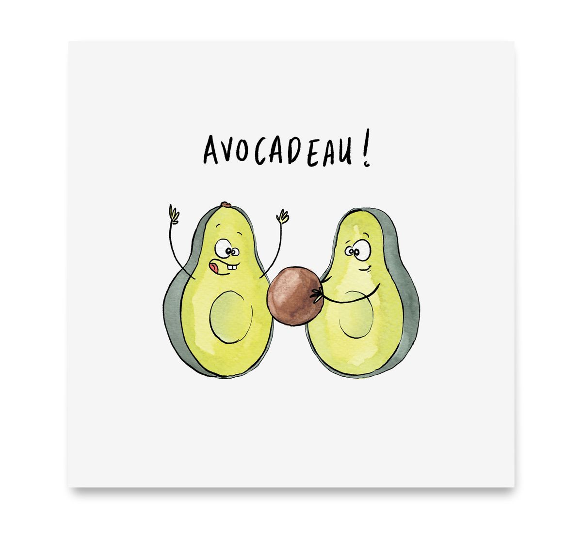 Avocadeau — Art by Margreet Rijlaarsdam