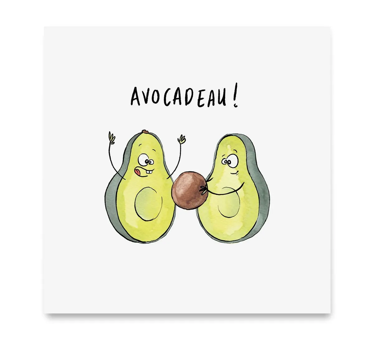 Avocadeau — Art by Margreet Rijlaarsdam
