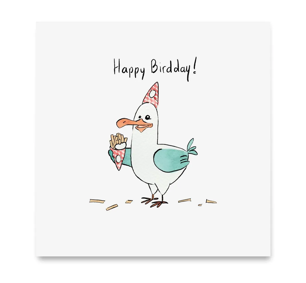 Happy Birdday — Art by Margreet Rijlaarsdam