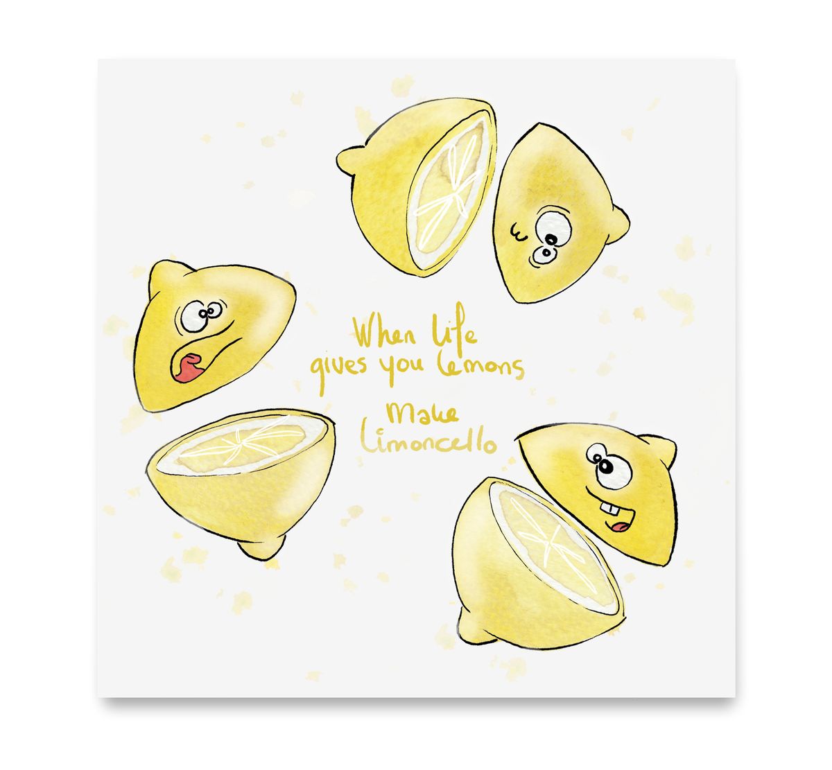 Lemons — Art by Margreet Rijlaarsdam